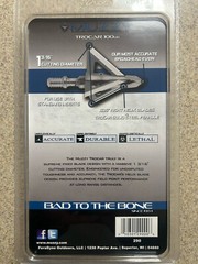 4 packs Muzzy 3 BLADE Trocar 100 Grain Archery Hunting Fixed Broadhead