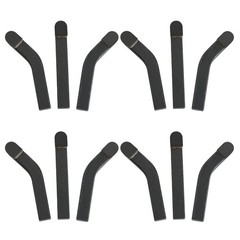 Tpengine 12 Pack 1/2 Inch X 1/2 Inch Stump Grinder Teeth Compatible 500 Series