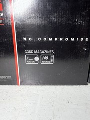 Heckler and Koch HK G36C Airsoft Box Of Five Mid Cap Magazines 6mm 140 rounds