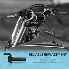 Dirt Bike Throttle Assembly with Throttle Cable Motorcycle Push Pull Throttle