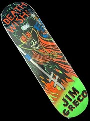 SUPER RARE Jim Greco Rock Is King Deathwish Skateboard Deck Mullen 2010 NOS NEW
