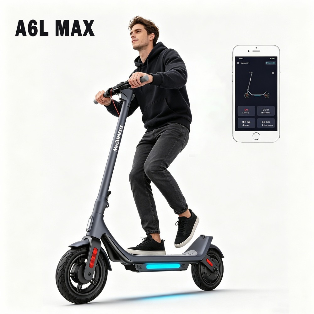 2026 Adult Electric Scooter Foldable Long Range High Speed 500W Urban Commuter