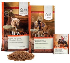 UltraCruz Equine Metabolic Support Supplement for Horses, 10 lb Pellet (36 Days)