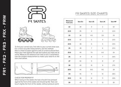FR Skates FRX 80 BLACK 2025 – urban inline skates