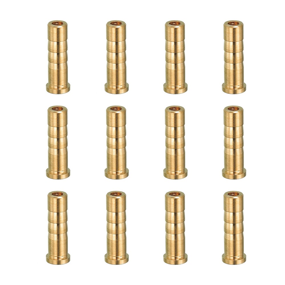 38 Grain Archery Arrow Brass Insert 12 Packs for 244/ 6.2mm Carbon Arrows