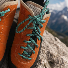 Scarpa Helix Women’s Rock Climbing Shoes Mandarin Red EU 40.5 New