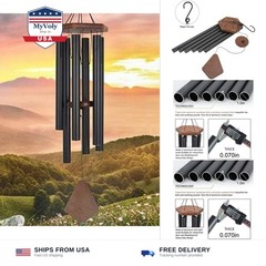 Wind Chimes Outdoor,36 Inch Memorial Wind Chimes Outdoor Large Deep Tone with…