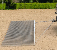 3’X 6′ Heavy Duty Field Drag Mat for Baseball & Softball, Landscape Leveling Ste