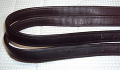 OVATION Stirrup Leathers- LINED – Quality Brown Leather – 1″ x 55″ – GREAT