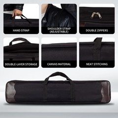 SPG Takedown Recurve Bow Case – Double Layer Bag to Black-Type A