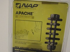 NAP Apache 5″ Inch Black Stabilizer 60-775