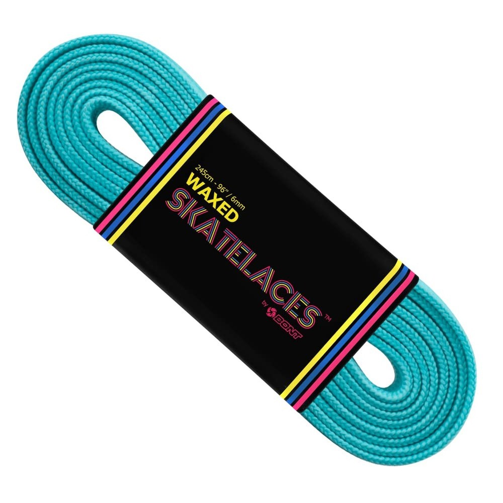 Bont Skates Waxed Laces – 6mm & 8mm 6mm Wide / 96 inch / 245cm