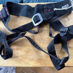 Vintage Chouinard Size Medium Climbing Equipment Harness Thigh Straps Patagonia