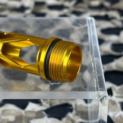 NEW Carbon CRBN Nano Barrel Tip For Planet Eclipse Shaft S63 Barrels – Gold