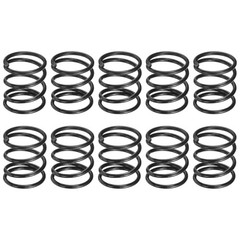 30Pcs Compression Spring, 13mm OD, 1.2mm Wire Size, 13mm x 1.2mm x 15mm Black