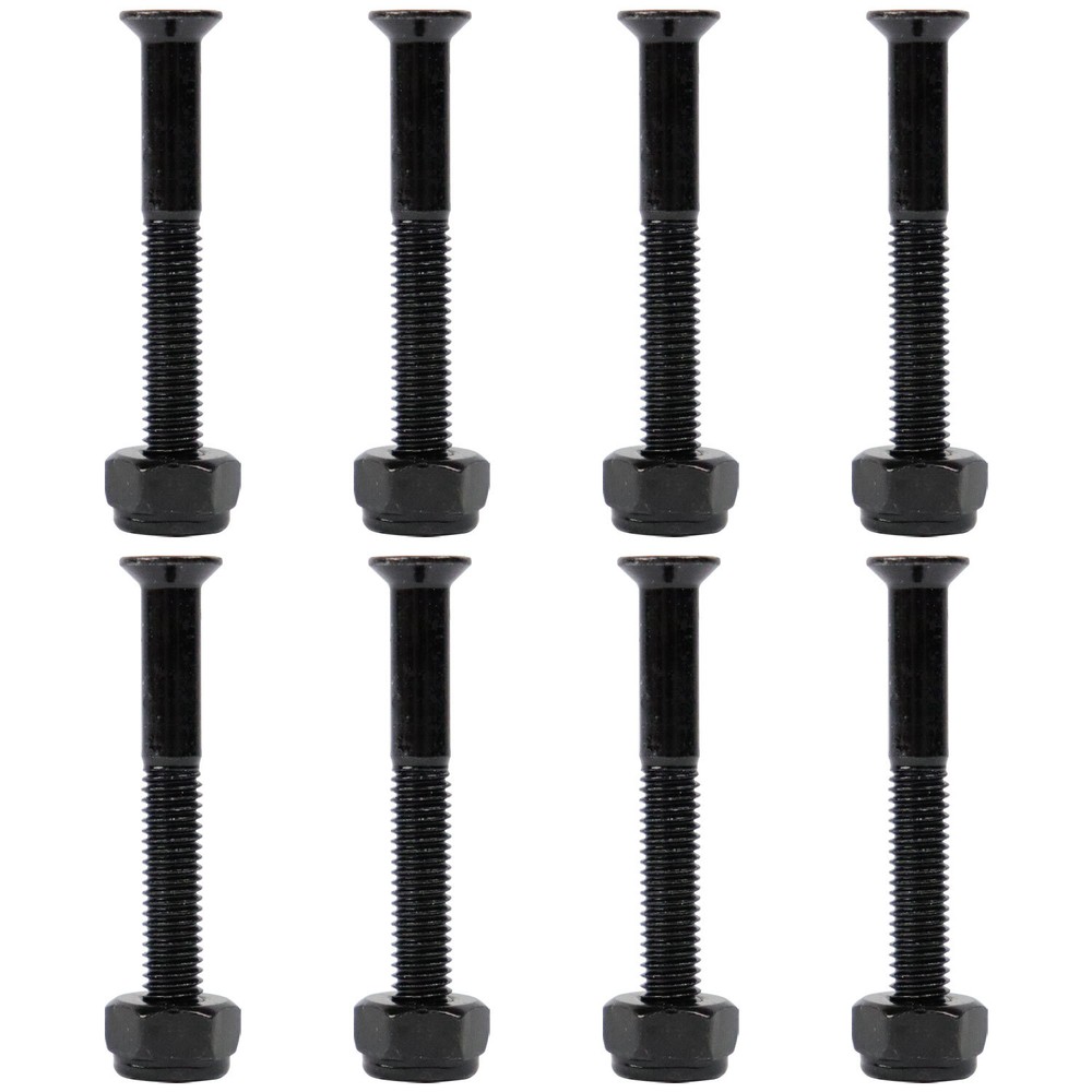 LONGBOARD HARDWARE 1 1/2 in PHILLIPS 1 SET Skateboard 8pc 1.5 in
