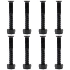 LONGBOARD HARDWARE 1 1/2 in PHILLIPS 1 SET Skateboard 8pc 1.5 in