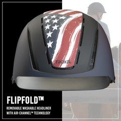 Troxel Spirit Full Coverage Horse Riding Helmet, Low-Profile Medium, Freedom