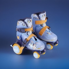 Bluey Kids Training Roller Skates Combo Pack,Adjustable Sizing,Size 9-12,Unisex