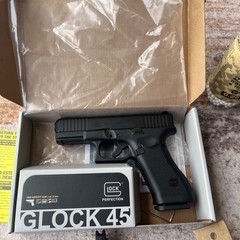 NEW Glock G45 Gas Blowback Airsoft Pistol with Extended Mag – Black (2276345)