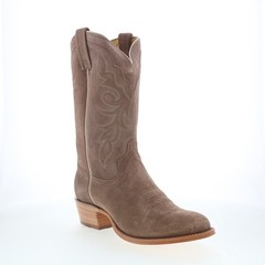 Tony Lama Plano 12″ Suede Round Toe DR3051 Mens Brown Cowboy Western Boots