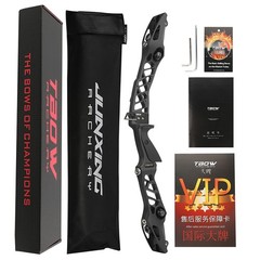 25″ ILF Recurve Bow Riser Handle Takedown Archery Competition Target Hunting Bow
