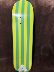 Palace x Gucci Vault Skateboard Deck Green Yellow Stripes Rare
