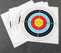 Archery Targets Paper Bow and Arrow Targets for Hunting Backyard Practice