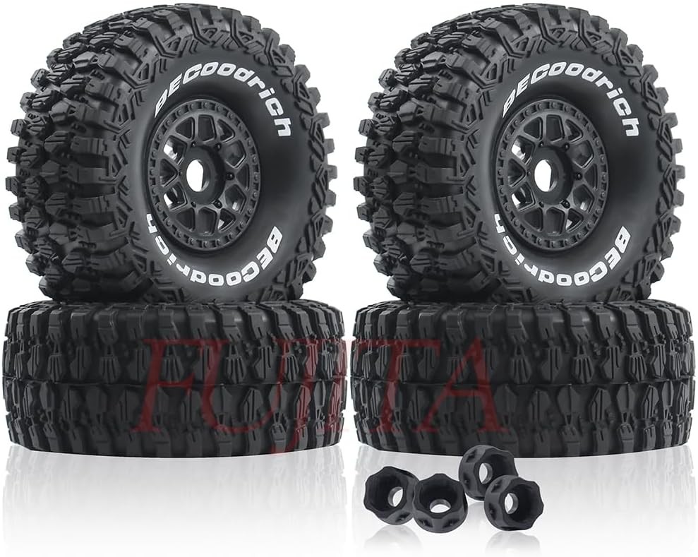 fujita 1/7 1/8 RC Short Course Truck Desert Off-Road Tire 135mm Black