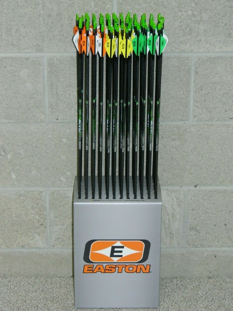 New Easton Axis 260 Spine 5mm Arrows- 11.5 GPI-Cut/Insert Av,1 Dozen (12 arrows)