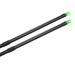 12X Archery Fishing Arrow Fiberglass Bowfishing Arrow Safety Slide Outdoor Hunt