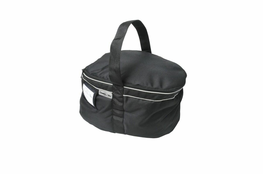 Chestnut Bay Quilted Lined Helmet Bag – Black