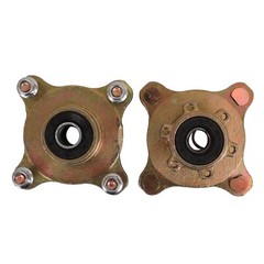 3 Stud Go Kart Wheel Hub Steering Spindles for Drift Trike ATV Quad Racing Cart