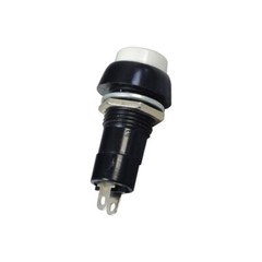 White Horn Button – For Go-Go and Pride Mobility Scooters