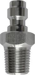 8mm Quick-Disconnect Plug Adapter, Stainless Steel 1/8″ NPT 1/8 Inch,
