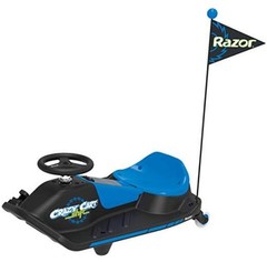 Crazy Cart Go Kart Black/Blue Standard Packaging Shift – Standard Packaging