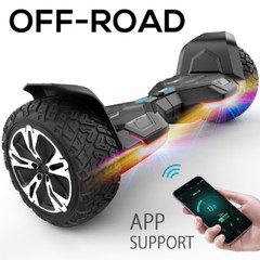 Gyroor Warrior 8.5 inch All Terrain Off Road Hoverboard with Bluetooth Speakers