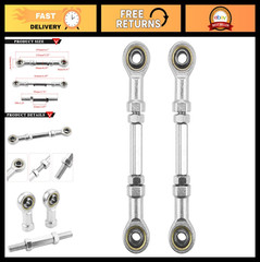 Universal 6″ Tie Rod End Steering Kit – 2pcs 95mm Go Kart ATV Off-Road Parts