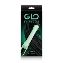 GLO Bondage Flogger Green Glow in the Dark High Quality, NSN Original