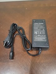 42V Charger PowerFast 3-Prong Inline Connector for 36V Pocket Mod, Sports Mod…