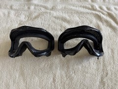 TWO (2) JT USA PAINTBALL FLEX 8 GOGGLES – BLUE (PLEASE READ DESCRIPTION)