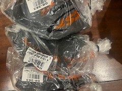 (4) FCST 4.10/3.50-5 TUBE with JS87 L-Stem 90 degree, Rotary Corp part # 08-353