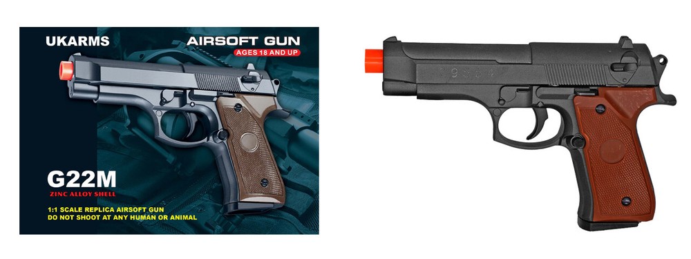 Ukarms G22M Metal Spring Pistol Airsoft Gun Airsoft Pistol