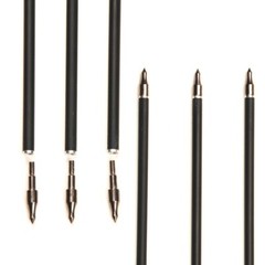 12Pcs 32 Inch Carbon Arrows Spine 500 OD 7.8mm Archery For Compound/Recurve Bow