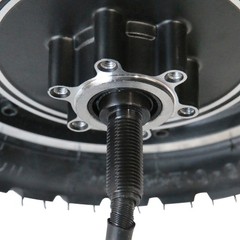 10in 48V 350W 10″ Electric Scooter Hub Motor Wheel Cable BIKE Bicycle Mini Bike
