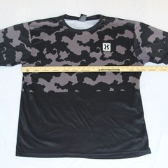 HK Army Paintball Jersey Shirt Mens 3XL Hostile Kids Black Gray Camo Camouflage