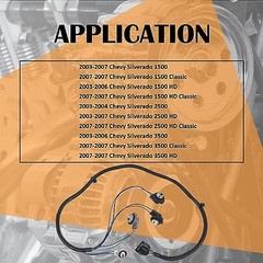 16531401 Left Driver Side Tail Light Wiring Harness Kit Fits for Chevy