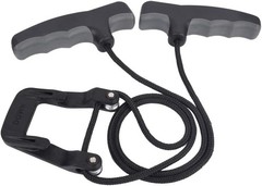 Compound Bow Crossbow Rope Cocking Device Pull Aid 4-Finger Silicone Grey