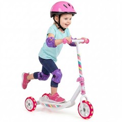 3 Wheels Scooter for Kids Age 2+, Toddlers Kick Scooter with LED Light-Up Wheels