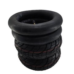 2X 80/65-6 Tire 10×2.50 Tube 90° for Kugoo M4 Quick 3 Zero 10X Electric Scooter